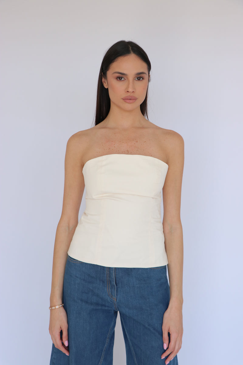 Strapless Top