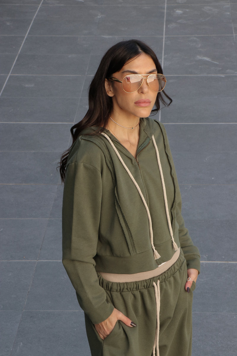 Street  Long Hoodie suit