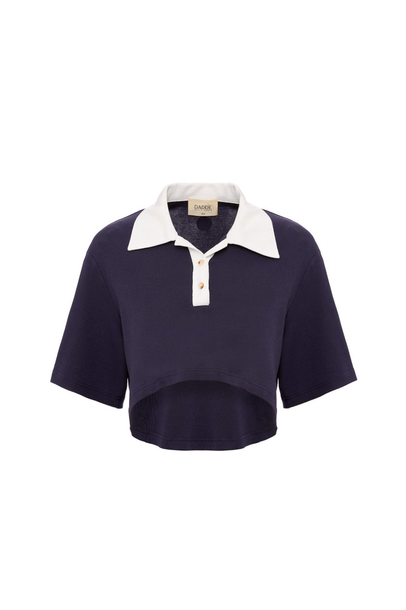 Cropped Rugby Club shirt
