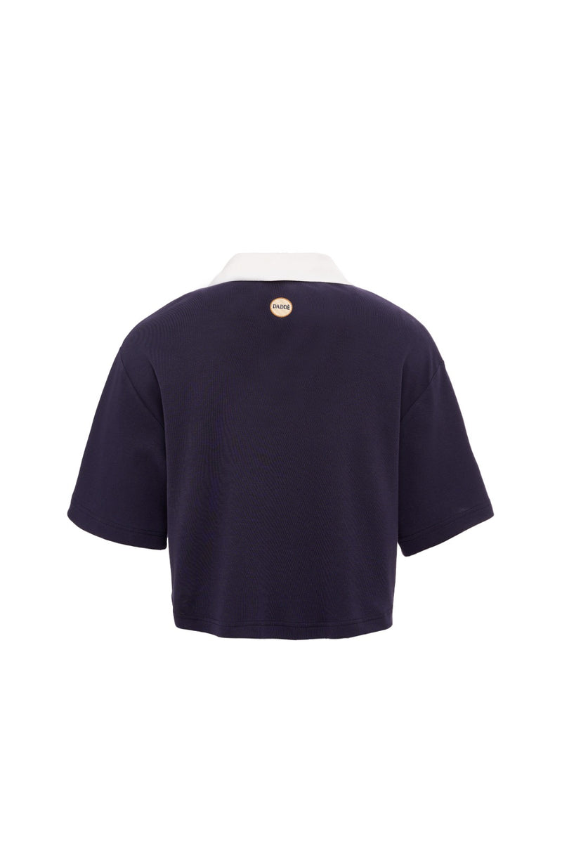 Cropped Rugby Club shirt