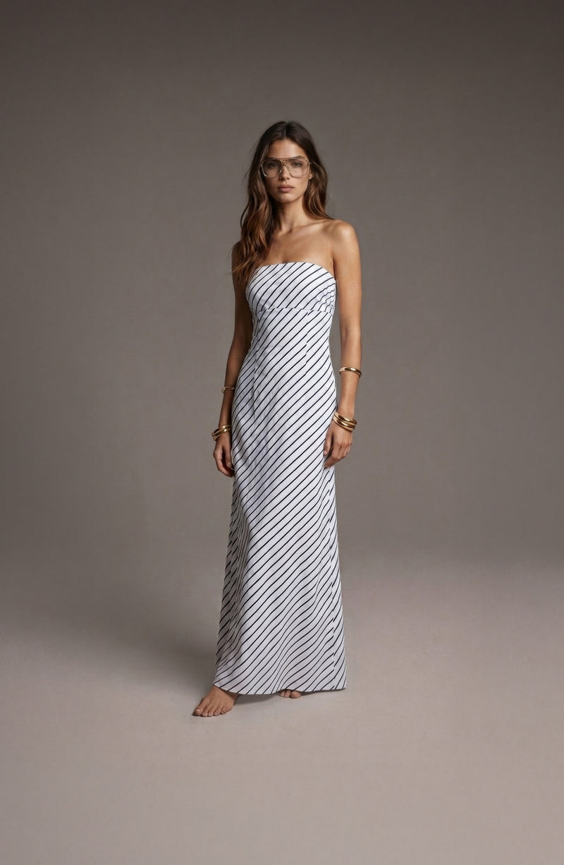 Stripe Muse Dress
